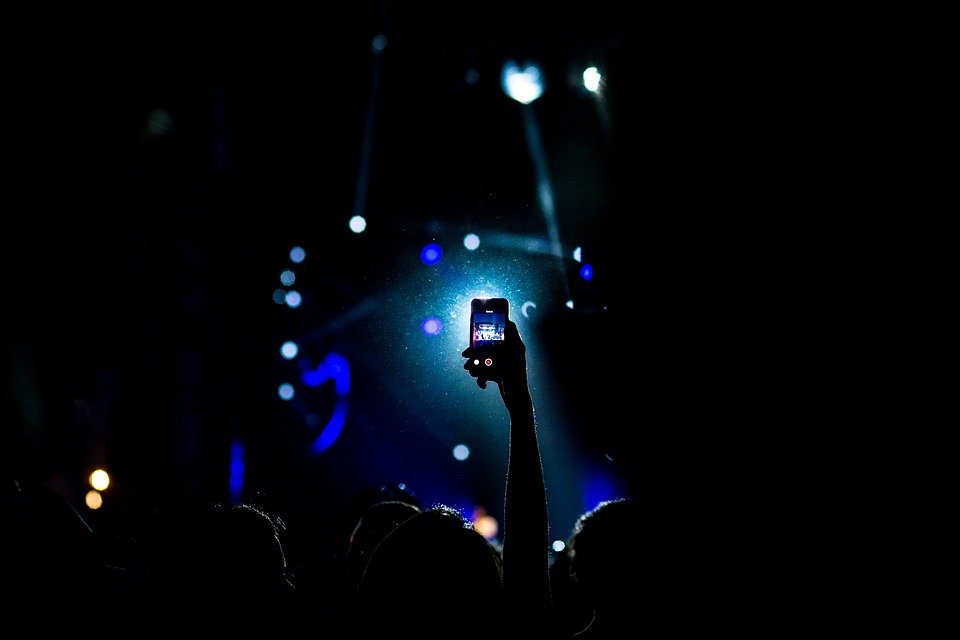 Apps, Smartphone, concert