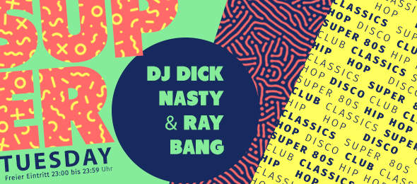 Super Tuesday, Dick Nasty, Ray Bang, Cassiopeia