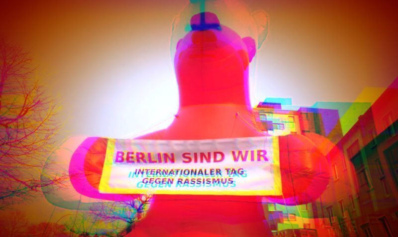 Internationaler Tag gegen Rassismus, Rassismus, Kundgebung, Demonstration, Rudow, Berlin, Antifa