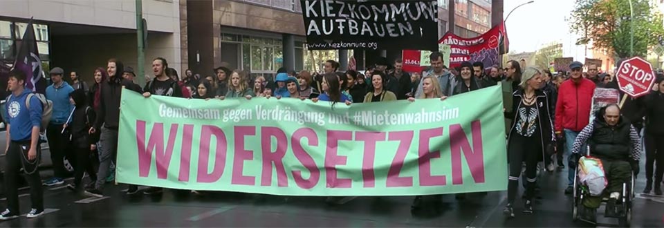 Demo, Alexanderplatz, Berlin, Verdrängung, Gentrifizierung