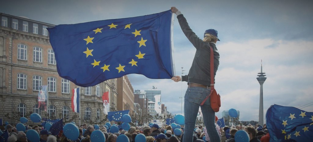 Pulse of Europe, Demo, Politik, EU, Europäische Union, Berlin,