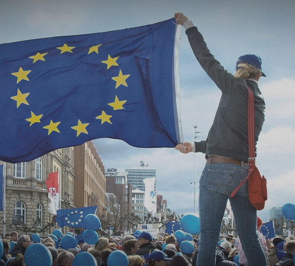 Pulse of Europe, Demo, Politik, EU, Europäische Union, Berlin,