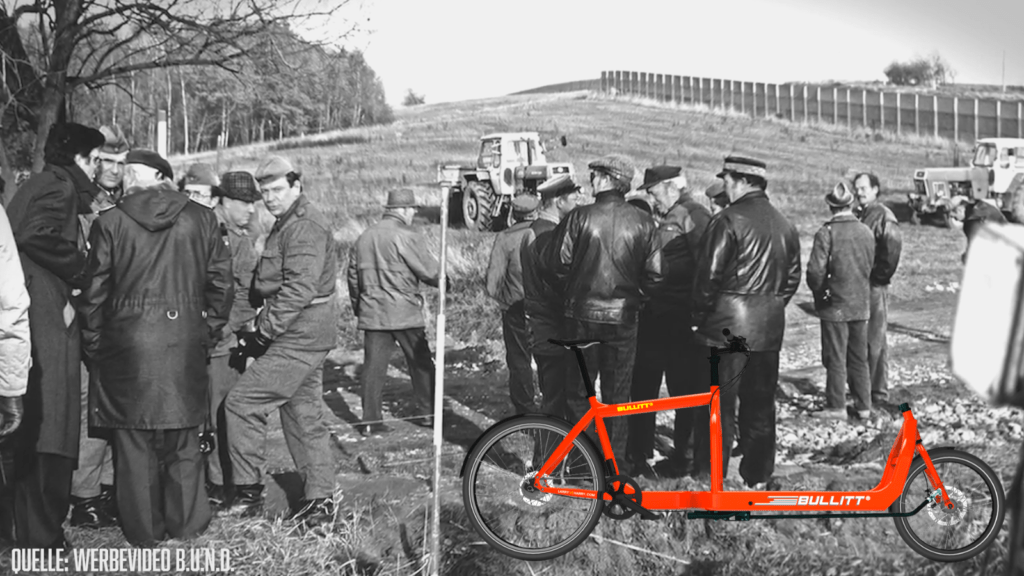 Grünes Band, Lastenrrad, Tour