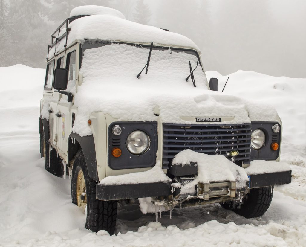 Land Rover, Autopflege im Winter