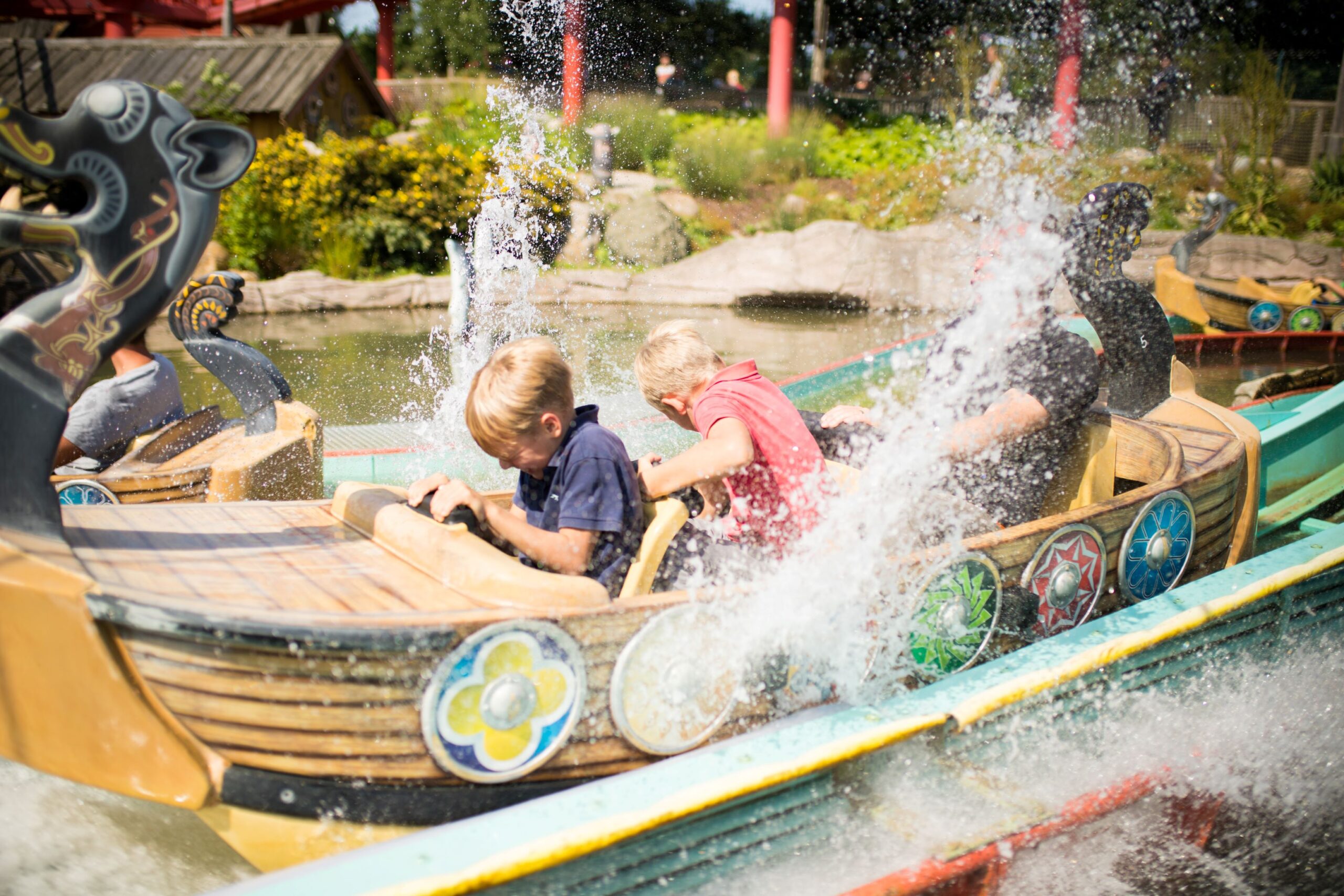Sturmfahrt der Drachenboote, Hansa Park