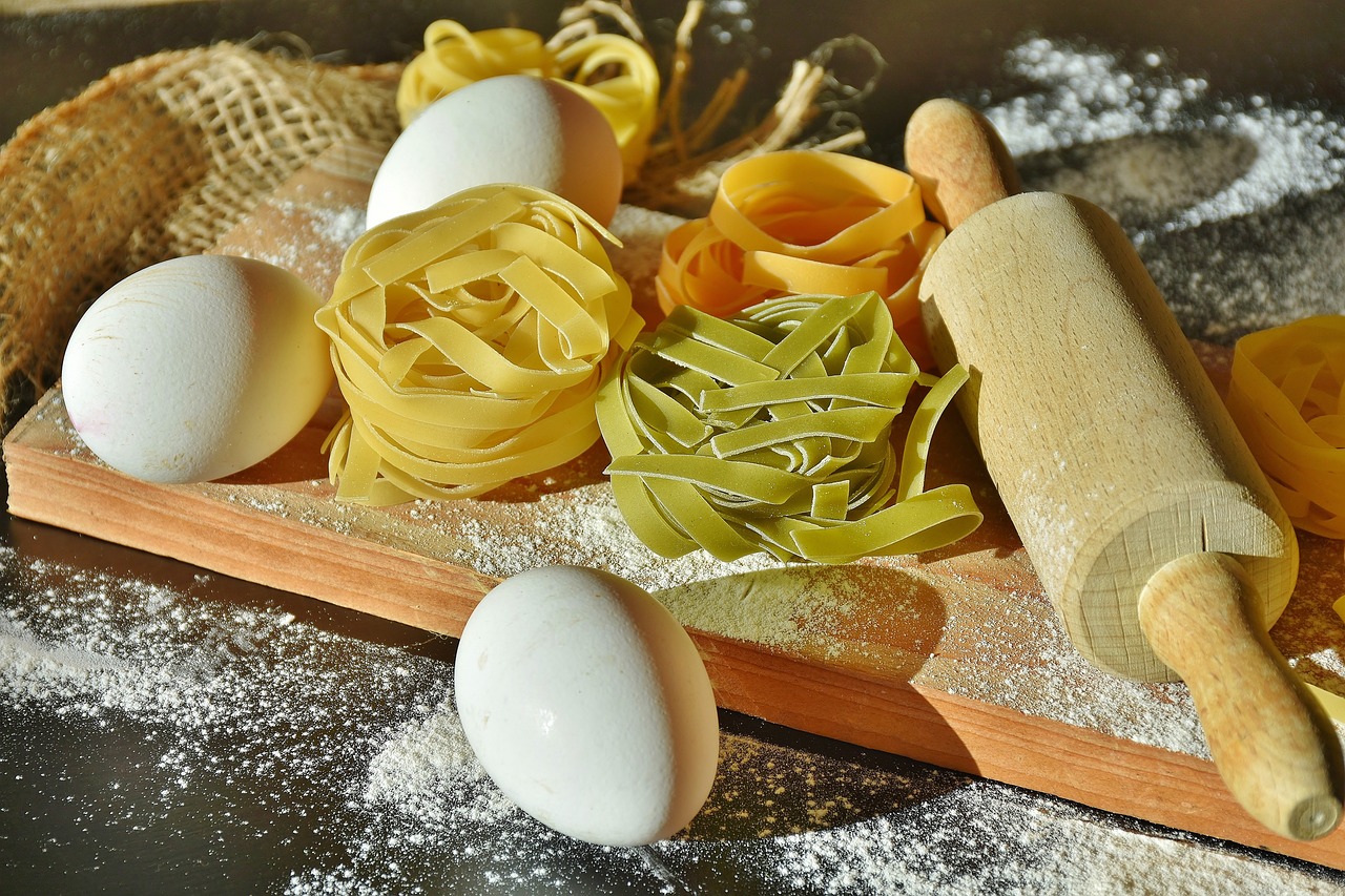 Mediterane Küchen, Kochen, Nudeln, Italien