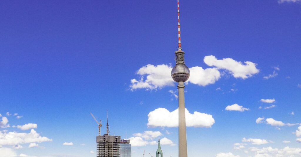 Berlin, Fassaden, Fernsehturm, TV Tower